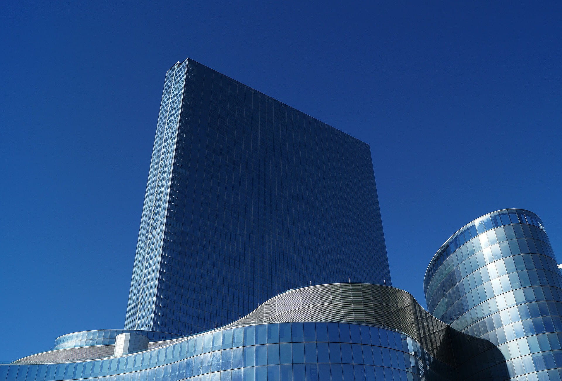 Sebuah khas Atlantic City - New Jersey - bangunan modern.